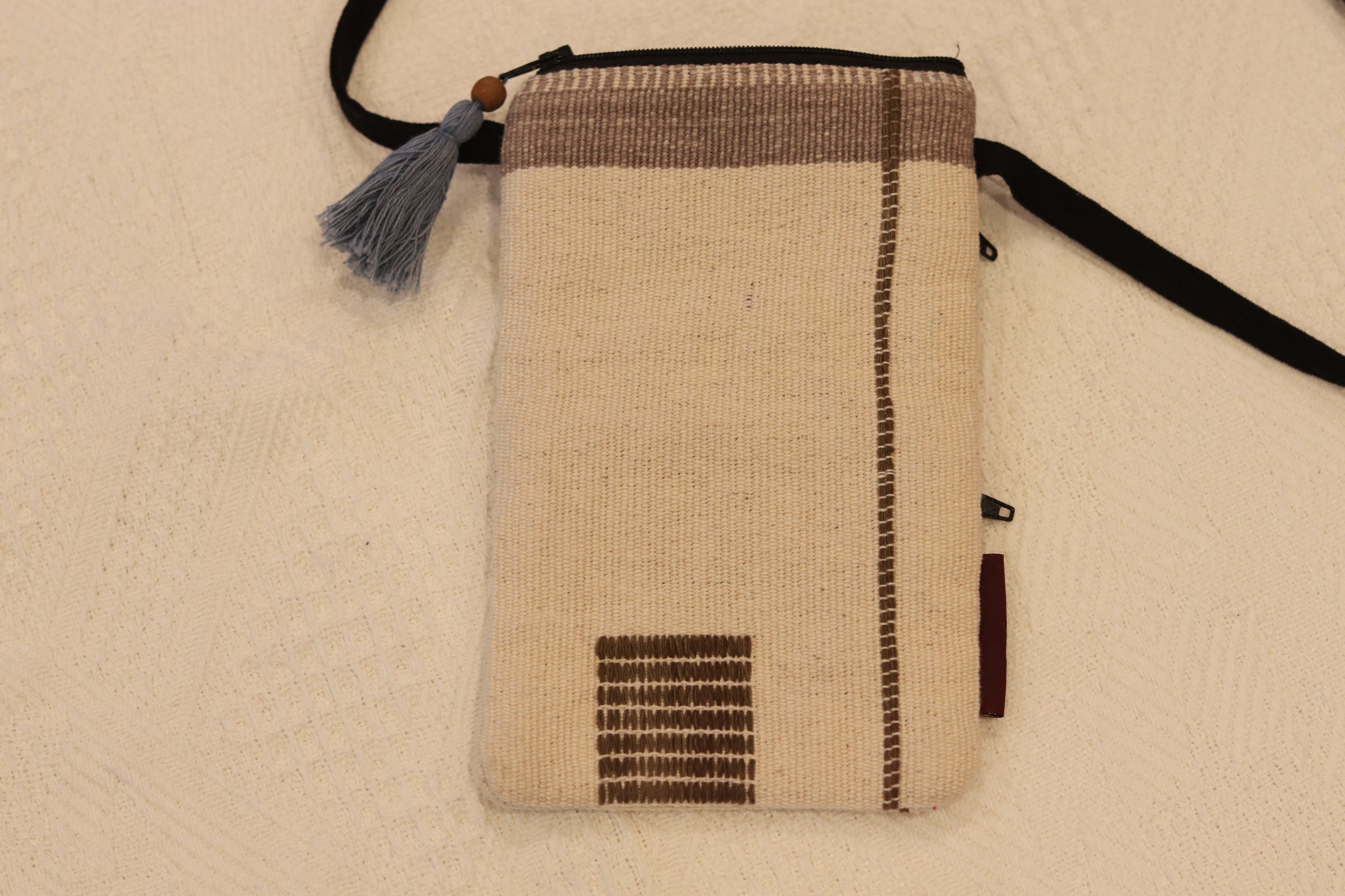 スマホポシェット (青)