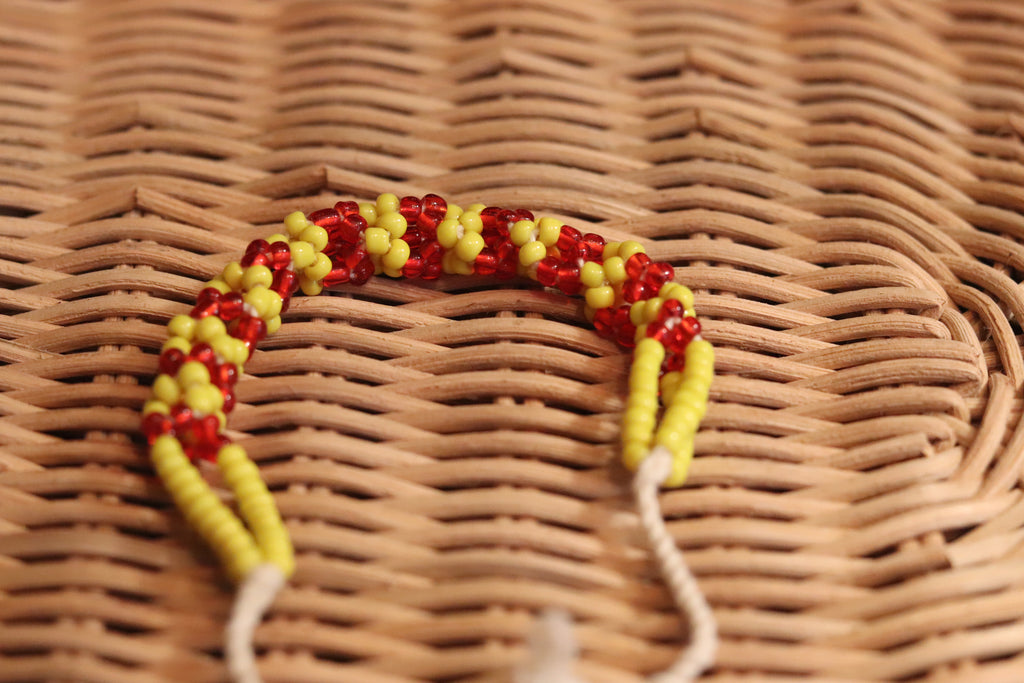 橙と黄色のブレスレット