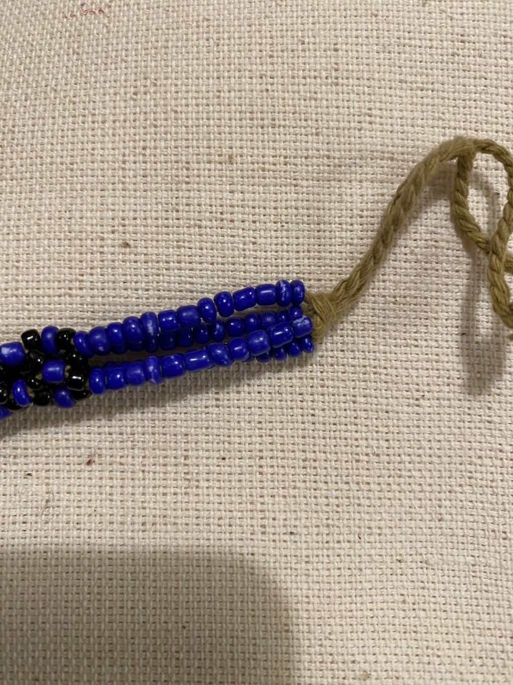 青と黒のブレスレット。【アウトレット】