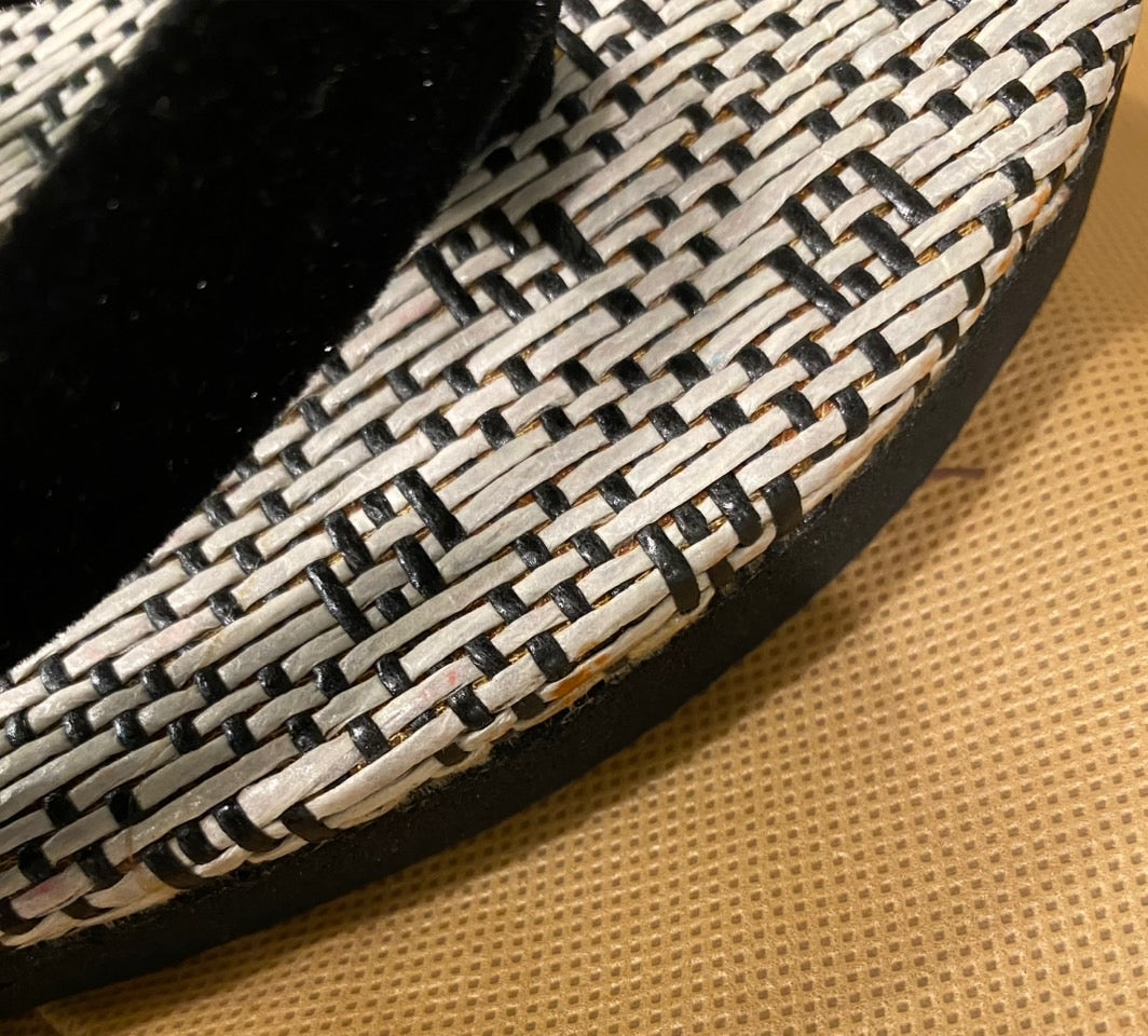 白黒サンダル【アウトレット】